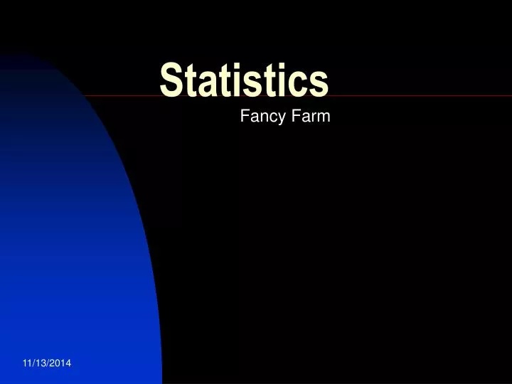 statistics