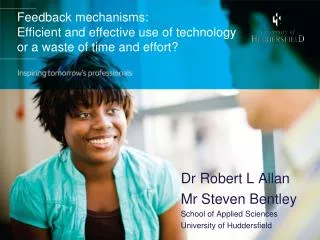 Feedback mechanisms: Efficient and effective use of technology or a waste of time and effort?