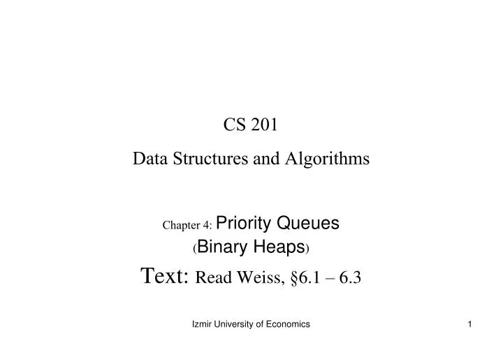 cs 201 data structures and algorithms