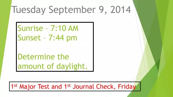 sunrise 7 10 am sunset 7 44 pm determine the amount of daylight