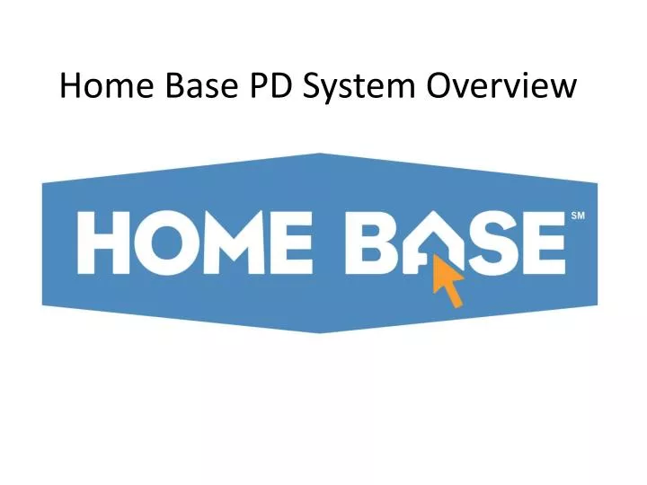 home base pd system overview