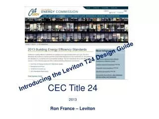 CEC Title 24