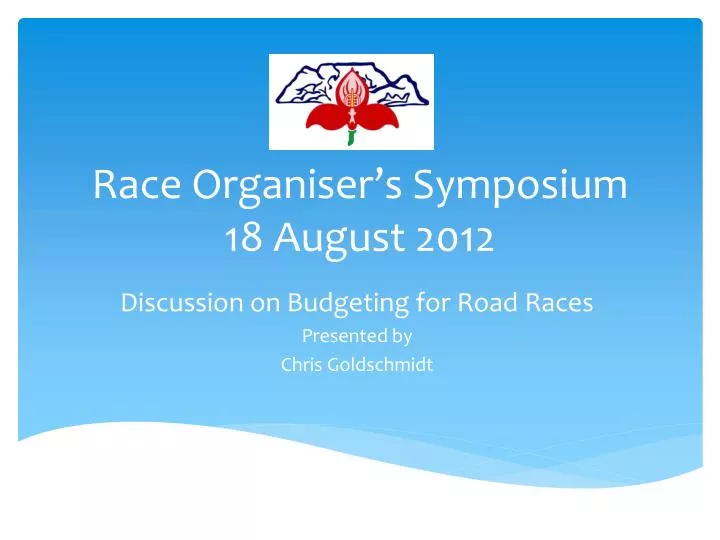 race organiser s symposium 18 august 2012