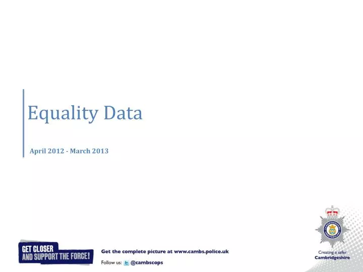 equality data