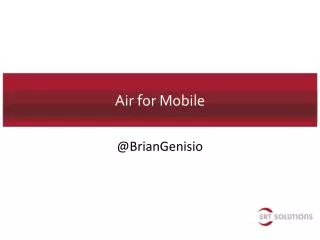 Air for Mobile
