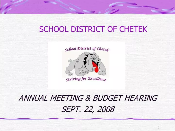 school district of chetek