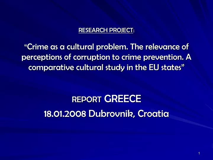 report greece 18 01 2008 dubrovnik croatia