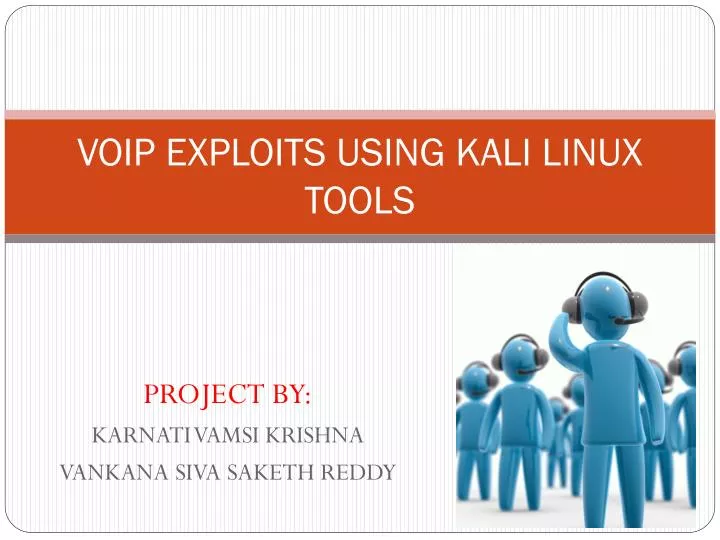 voip exploits using kali linux tools
