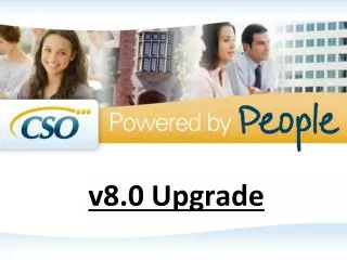 v8.0 Upgrade