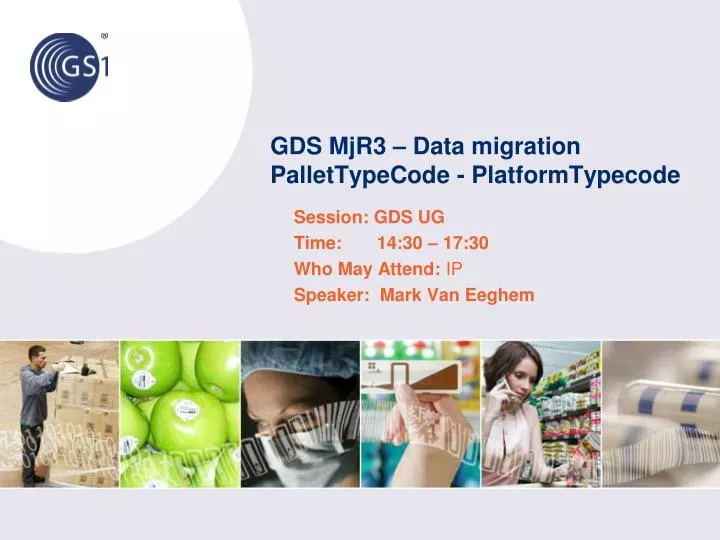 gds mjr3 data migration pallettypecode platformtypecode