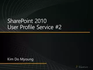 SharePoint 2010 User Profile Service #2