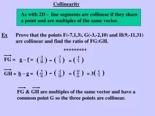 Collinearity