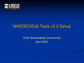 NHDGEOEdit Tools v2.0 Setup