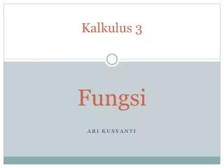 kalkulus 3