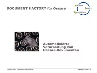 d ocument f actory f r oscare
