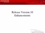 SurgeOn Version 10 Enhancements: Streamlined Data Entry, Reporting, and Compliance Features - slide 1