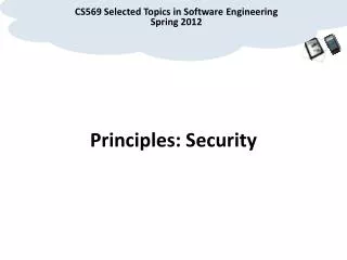 Principles: Security