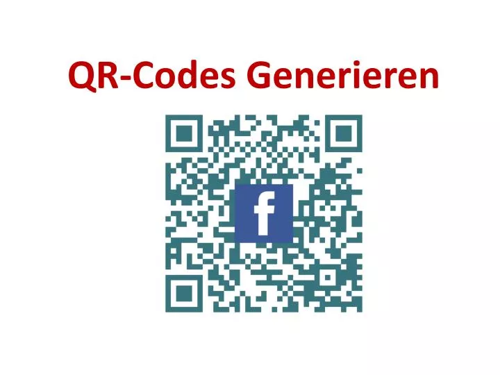 qr codes generieren