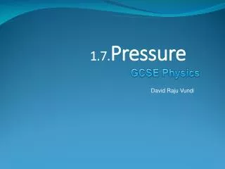 1.7. Pressure