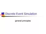 Discrete Event Simulation - slide 1
