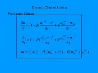 Dynamic Channel Routing
