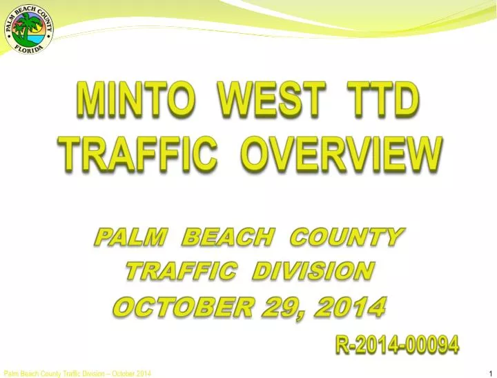 palm beach county traffic division october 29 2014