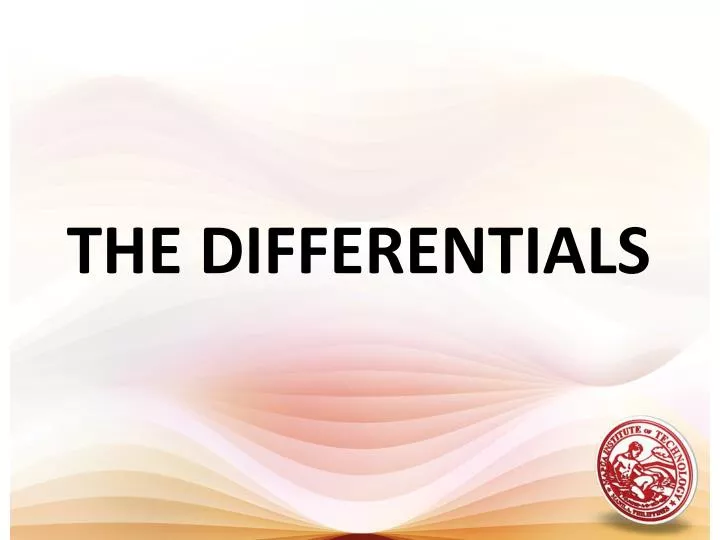 the differentials
