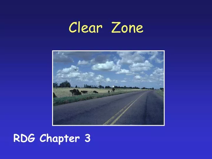 clear zone