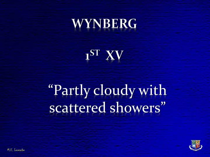 wynberg 1 st xv