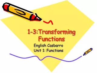 1-3:Transforming Functions
