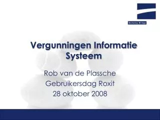 vergunningen informatie systeem