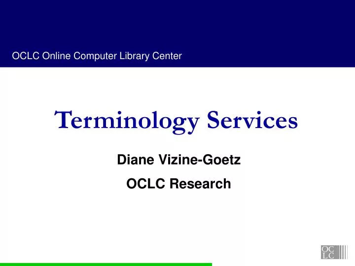 terminology services