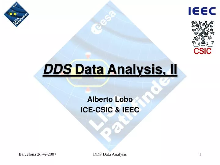dds data analysis ii