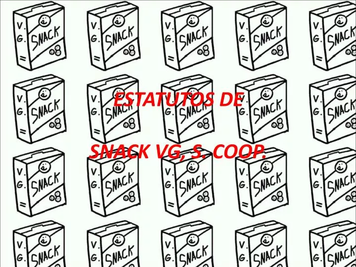estatutos de snack vg s coop