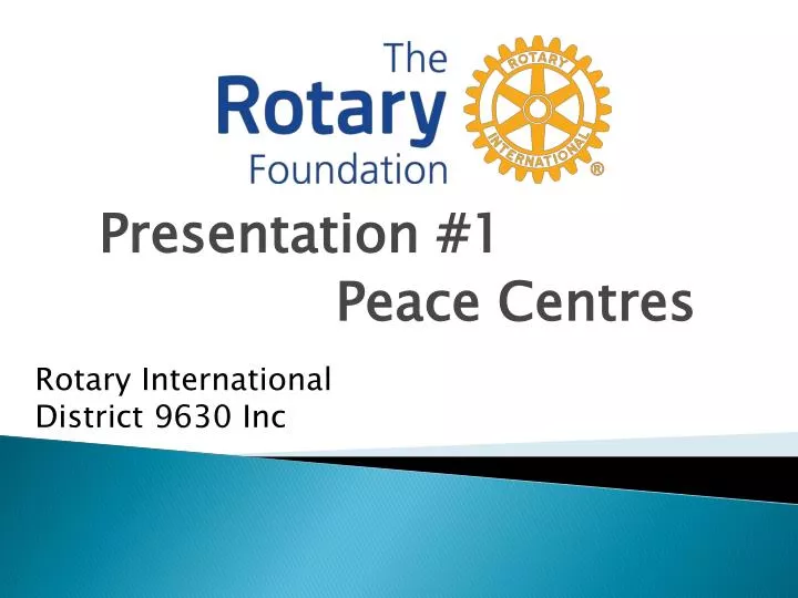 presentation 1 peace centres
