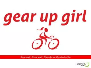 #gearupgirl @gearupgirl @bicyclensw @sophiebartho