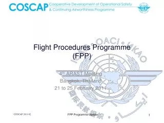 Flight Procedures Programme (FPP)