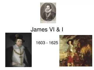 James VI &amp; I