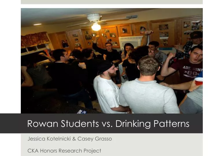 rowan students vs drinking patterns