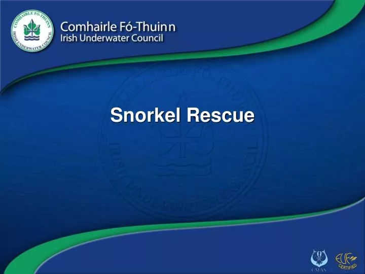 snorkel rescue