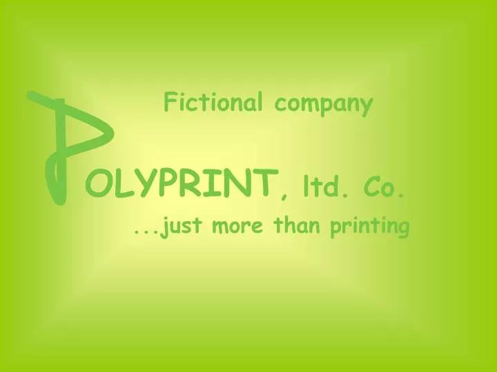 olyprint ltd co