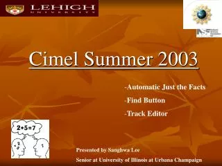 Cimel Summer 2003