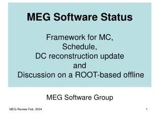 MEG Software Group