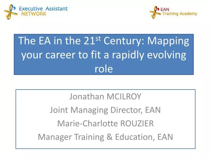 the ea in the 21 st century mapping your career to fit a rapidly evolving role