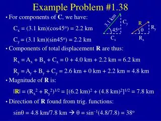 Example Problem #1.38