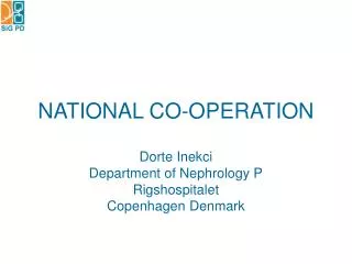 NATIONAL CO-OPERATION