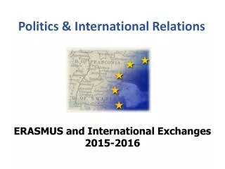 Politics &amp; International Relations