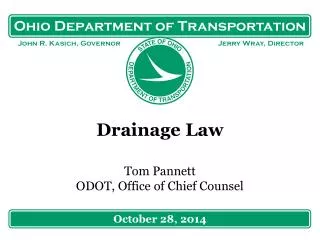 Drainage Law