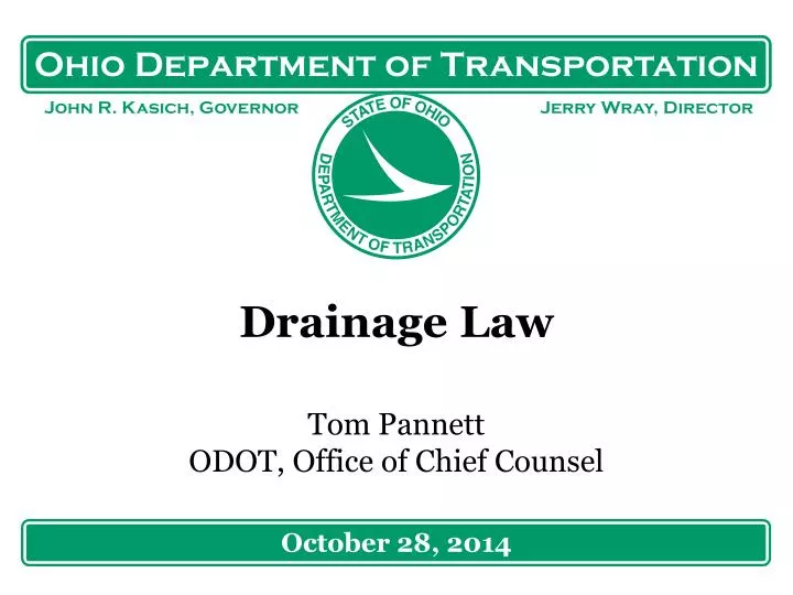 drainage law