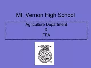 Mt. Vernon High School